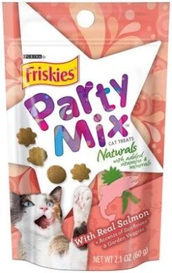 Purina Friskies Party Mix Salmon 10/2.1 Oz