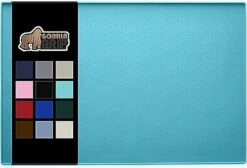 Gorilla Grip 100% Waterproof Raised Edge BPA Free Silicone Pet Feeding Mat, Dog Cat Food Mats Contain Spills Protects Floors, Placemats For Cat And Dog Water Bowl, Pets Accessories 18.5x11.5 Beige -Pet Products Shop 417lXO7eXeL. AC