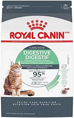 Royal Canin Feline Care Nutrition Digestive Care Dry Cat Food, 3 Lb Bag 7 Royal Canin Feline Care Nutrition Digestive Care Dry Cat Food, 3 Lb Bag - Image 5