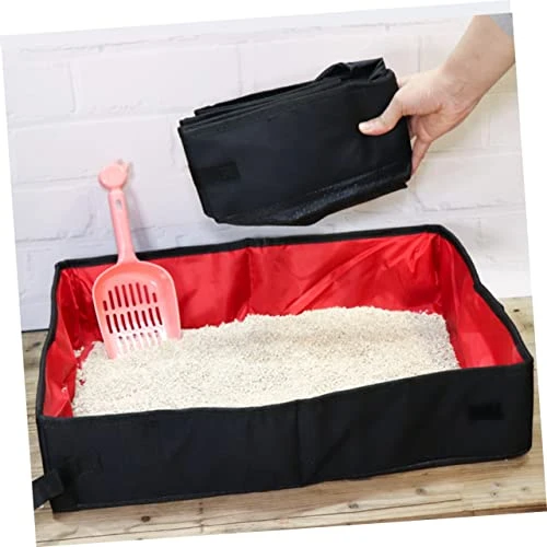 POPETPOP Cat Food Bowl Cat Litter Bowl Foldable Cat Litter Box Portable Litter Box Travel Valet Tray Cat Toilet Litter Tray Portable Cat Litter Tray Cat Toilet Box Cat Basin Cat Bowl Kitten 8 POPETPOP Cat Food Bowl Cat Litter Bowl Foldable Cat Litter Box Portable Litter Box Travel Valet Tray Cat Toilet Litter Tray Portable Cat Litter Tray Cat Toilet Box Cat Basin Cat Bowl Kitten - Image 6