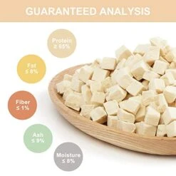 Jungle Calling Freeze Dried Cat And Dog Treats, Grain Free, Raw Single Ingredient Chicken, High Protein Snacks For Training (Chicken Cube) -Pet Products Shop 418AmKkk93L