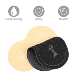LUOZZY 2Pcs Peanut Shaped Litter Mats Cat Litter Mats Litter Trapping Mats For Pet Cat Dog Feeding Mats -Pet Products Shop 418Udp7AEML