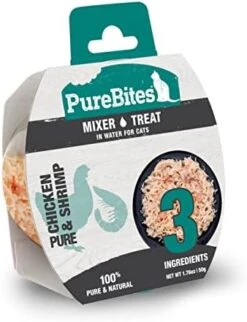 PureBites Wet Mixers | Tuna & Salmon | Only 3 Ingredients | 12-Pack (Packaging May Vary) -Pet Products Shop 418UvNBa6uL. AC