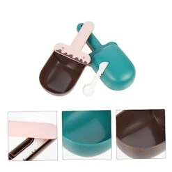 Mipcase Cat Can Lid 10 Pcs Plastic Ice Scoop Mixing Spoon Candy Kittens Ice Shovel Home Cat Food Pet Food Mixing Spoon Shovel For Cat Food Cat Food Shovel Pet Food Scoop Abs Snack Spoon -Pet Products Shop 418sRP5076L