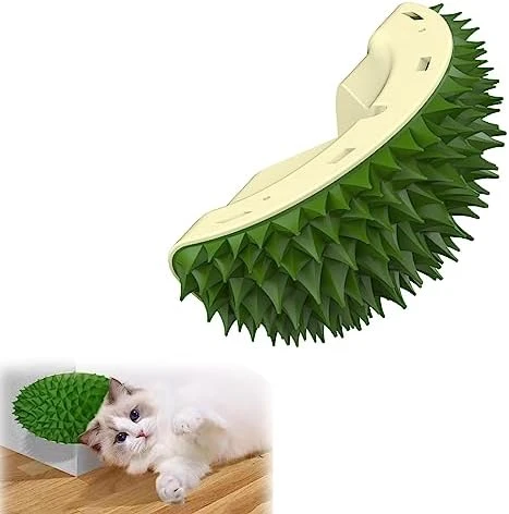 Durian Multifunctional Toys,Durian Cat Scratcher, Durian Shell Cat, Massaging And Removing Floating Hair Cat Dog Toys (2 Pcs) 10 Durian Multifunctional Toys,Durian Cat Scratcher, Durian Shell Cat, Massaging And Removing Floating Hair Cat Dog Toys (2 Pcs) - Image 8