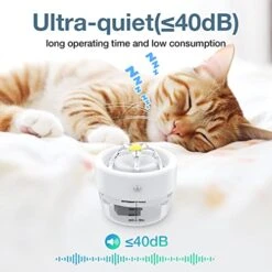 PcEoTllar Cat Water Fountain, Wireless & Rechargeable Battery Operated, Automatic Pet Water Fountain With Filter, 34oz/1L Ultra Quiet Cat Water Dispenser, For Cats, Dogs, Multiple Pets 10 PcEoTllar Cat Water Fountain, Wireless & Rechargeable Battery Operated, Automatic Pet Water Fountain With Filter, 34oz/1L Ultra Quiet Cat Water Dispenser, For Cats, Dogs, Multiple Pets -Pet Products Shop 41ArhhVzBvL