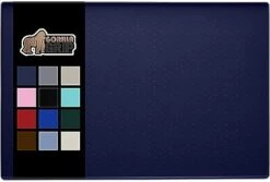 Gorilla Grip 100% Waterproof Raised Edge BPA Free Silicone Pet Feeding Mat, Dog Cat Food Mats Contain Spills Protects Floors, Placemats For Cat And Dog Water Bowl, Pets Accessories 18.5x11.5 Beige -Pet Products Shop 41BOy45p8QL. AC