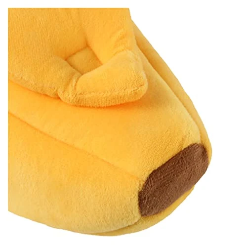 UNOVAP Pet Kennel Winter Warm Soft Banana Cat Bed House Comfortable Mat Portable Cat Litter Basket Supplies Bedding (Color : Yellow, Size : Medium) 8 UNOVAP Pet Kennel Winter Warm Soft Banana Cat Bed House Comfortable Mat Portable Cat Litter Basket Supplies Bedding (Color : Yellow, Size : Medium) - Image 6