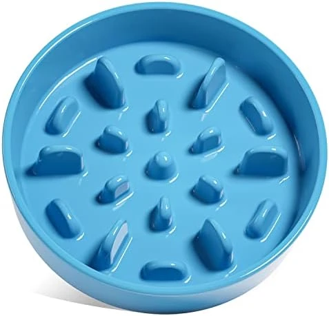 Ceramic Slow Feeder Dog Bowls Small Breed, 0.5 Cups Dog Food Dish For Fast Eaters, Puzzle Bowl For Small Dogs And Cats,5.5 Inch-Green 9 Ceramic Slow Feeder Dog Bowls Small Breed, 0.5 Cups Dog Food Dish For Fast Eaters, Puzzle Bowl For Small Dogs And Cats,5.5 Inch-Green - Image 7