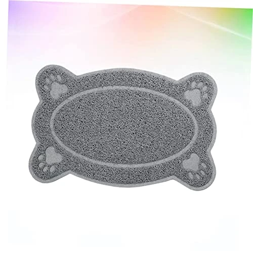 Silicone Desk Mat Non Skid Rug Cat Litter Rug 2pcs Cat Face Shaped Mat Silicone Table Mats Cat Matts For Litter Dog Feeding Tablemat Carpet Trash Can Pet Mat Pet Supplies Grey Cute 4 Silicone Desk Mat Non Skid Rug Cat Litter Rug 2pcs Cat Face Shaped Mat Silicone Table Mats Cat Matts For Litter Dog Feeding Tablemat Carpet Trash Can Pet Mat Pet Supplies Grey Cute - Image 2