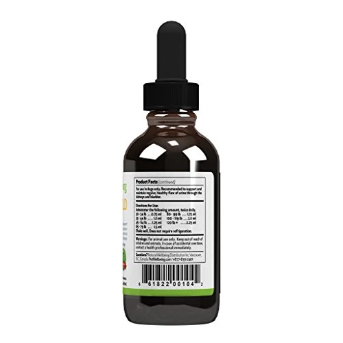 Pet Wellbeing Urinary Gold For Dogs & Cats - Vet-Formulated - Urinary Tract Health, UTI & Bladder Infection, Normal Urine PH - Natural Herbal Supplement 4 Oz (118 Ml) 4 Pet Wellbeing Urinary Gold For Dogs & Cats - Vet-Formulated - Urinary Tract Health, UTI & Bladder Infection, Normal Urine PH - Natural Herbal Supplement 4 Oz (118 Ml) - Image 2