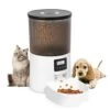 Automatic Cat Feeder 4L, Timed Cat Feeder With Desiccant Bag For Dry Food, Dog Dispenser Portion Control 1-4 Meals Daily, 10s Voice Recorder (4L, Transparent Black) 2 Automatic Cat Feeder 4L, Timed Cat Feeder With Desiccant Bag For Dry Food, Dog Dispenser Portion Control 1-4 Meals Daily, 10s Voice Recorder (4L, Transparent Black) -Pet Products Shop 41DnQUXxxgL