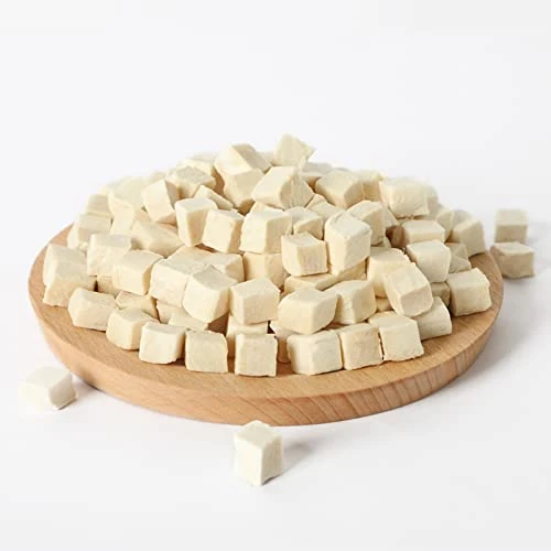 Pwshymi Freeze Dried Dog And Cat Treats, Chicken Pet Freeze Dried Cat Food Treats Dried Chicken Dried Treats For Training, Topper Or Snack(Chicken Cube) 5 Pwshymi Freeze Dried Dog And Cat Treats, Chicken Pet Freeze Dried Cat Food Treats Dried Chicken Dried Treats For Training, Topper Or Snack(Chicken Cube) - Image 3