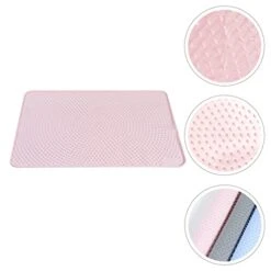 ULTECHNOVO Litter Mat Pet Tier Tray Pieces Cat Mat- Mat Food Placemat Foldable Cat Litter Pad Silicone 2 Tier Tray 2 Tier Tray 2 Tier Tray 2 Tier Tray Food Trays Food Trays Dog Food Tray