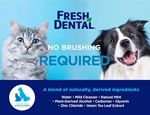 Naturel Promise Fresh Dental Clean Teeth Gel, 4 Fl Oz - Easy To Use Pet Dental Gel That Helps Remove Plaque, Tartar, And Freshen Breath-No Brushing Pet Oral Care For Dog Dental Care, Cat Dental Care 8 Naturel Promise Fresh Dental Clean Teeth Gel, 4 Fl Oz - Easy To Use Pet Dental Gel That Helps Remove Plaque, Tartar, And Freshen Breath-No Brushing Pet Oral Care For Dog Dental Care, Cat Dental Care - Image 6