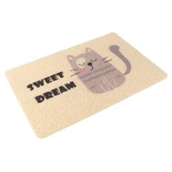 Large Cat Litter Mat Large Cat Litter Mat 2pcs PVC Cat Litter Litter Catcher Cat Litter Mat Cat Mat Mat, Litter Large Cat Litter Mat Dog Food Bowl Mat Dog Food Bowl Mat -Pet Products Shop 41EkhtC9FGL