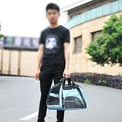 Howstar Pet Supplies For Cats Kitty Litter Cat Carriers Soft Sided Pet Travel Carriers For Cats Dogs Puppy Comfort Portable Foldable Pet Bag -Pet Products Shop 41G8m0DRXoL