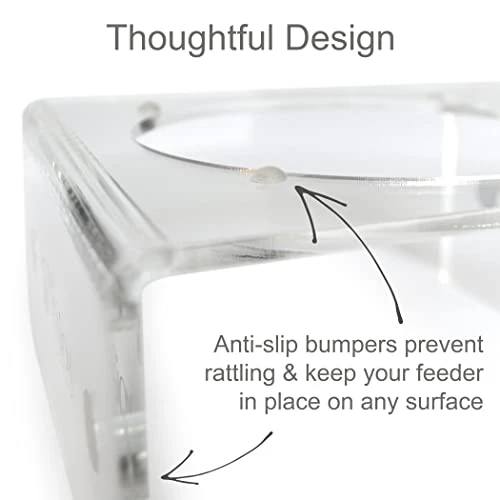 PetFusion Elevated Dog Bowls, Cat Bowls |Innovative Raised Pet Feeder With Embedded Magnets, Attach, Detach, Add On, Mix & Match |Short 4' & Tall 9' Elevated Feeder, Singles Or Pairs |12 Month Warr 7 PetFusion Elevated Dog Bowls, Cat Bowls |Innovative Raised Pet Feeder With Embedded Magnets, Attach, Detach, Add On, Mix & Match |Short 4' & Tall 9' Elevated Feeder, Singles Or Pairs |12 Month Warr - Image 5