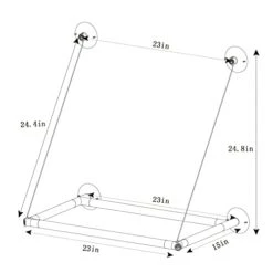 Cat Window Perch,Cat Hammock For Indoor/Outdoor Large Gat -Pet Products Shop 41H2DZ28oDL