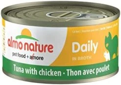 Almo Nature HQS Daily Grain Free High Protein Wet Canned Cat Food (Pack Of 24 X 2.47 Oz/70g Cans) -Pet Products Shop 41HPDP2TecL. AC