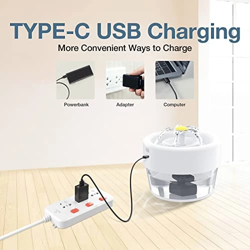 PcEoTllar Cat Water Fountain, Wireless & Rechargeable Battery Operated, Automatic Pet Water Fountain With Filter, 34oz/1L Ultra Quiet Cat Water Dispenser, For Cats, Dogs, Multiple Pets 7 PcEoTllar Cat Water Fountain, Wireless & Rechargeable Battery Operated, Automatic Pet Water Fountain With Filter, 34oz/1L Ultra Quiet Cat Water Dispenser, For Cats, Dogs, Multiple Pets - Image 5