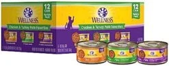 Wellness Complete Health Seafood Pate Favorites Variety Pack, 3 Ounces (Pack Of 24) 28 Wellness Complete Health Seafood Pate Favorites Variety Pack, 3 Ounces (Pack Of 24) -Pet Products Shop 41KqmoFCjjL. AC