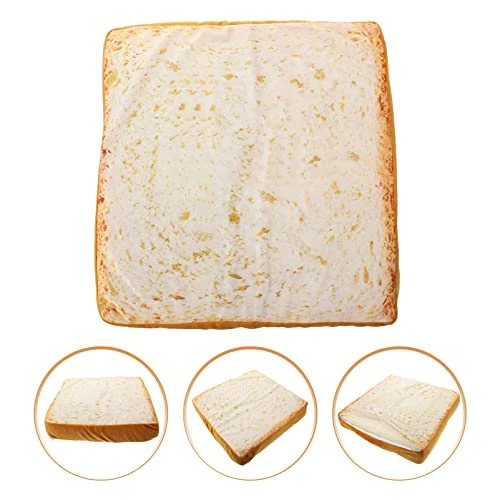 Ipetboom Cat Blanket Cat Beds For Indoor Cats Pet Mats Cushion For Cat And Small Dogs Creative Toast Bread Slice Mattress Warm Comfortable Extended Dog Mat Pad Cat Mat Sofa Pillows 6 Ipetboom Cat Blanket Cat Beds For Indoor Cats Pet Mats Cushion For Cat And Small Dogs Creative Toast Bread Slice Mattress Warm Comfortable Extended Dog Mat Pad Cat Mat Sofa Pillows - Image 4