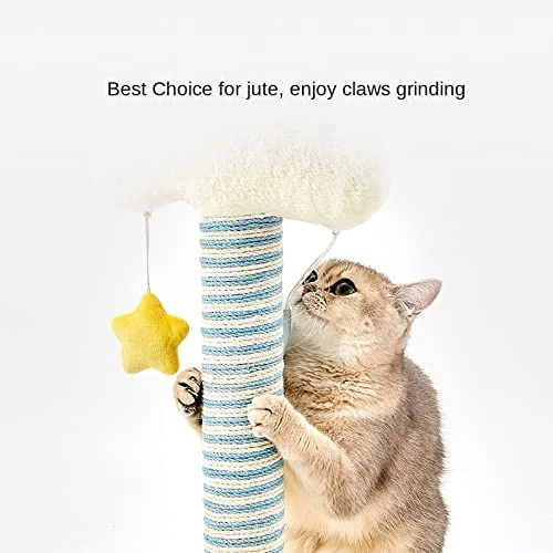 JYDQM Cats Climbing Frame Sisal Small Cats Scratching Board Cat Toys Does Not Grinding Claws Furniture Cats Gripping Column (Color : A, Size : One Size) 6 JYDQM Cats Climbing Frame Sisal Small Cats Scratching Board Cat Toys Does Not Grinding Claws Furniture Cats Gripping Column (Color : A, Size : One Size) - Image 4