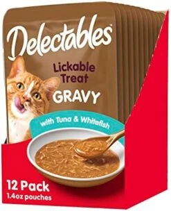 Hartz Delectables Gravy Non-Seafood Lickable Wet Cat Treats, Chicken, 12 Pack -Pet Products Shop 41Mwjp477QL. AC