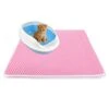 Asdf586io Pets Public Accessories, Dual Layer Waterproof Honeycomb Non-Slip Cat Litter Mat Floor Pad Pet Supply - Pink 30x30cm -Pet Products Shop 41Mxe4zMqxL