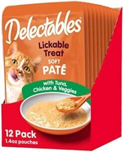 Hartz Delectables Gravy Non-Seafood Lickable Wet Cat Treats, Chicken, 12 Pack -Pet Products Shop 41Nsh6FixfL. AC