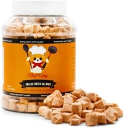 Chef Kitty - Premium Freeze Dried Cat Treats Salmon 1.75oz -Pet Products Shop 41OMWAaoyL. AC