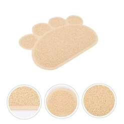 Mipcase Kitten Mat Free Dogs Dog Food Puppies Reusable Litter Pad Ground Scatter Bowl Daily Tray Rabbits Accessory Under Blanket Place Paw Rug Cushion Mesh Training For Cats Cat -Pet Products Shop 41OeLhjRWoL