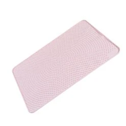 PATKAW 1pc Foldable Cat Litter Mat Cat Food Tray Food Serving Tray Dog Food Tray Cat Feeding Mat Litter Tray Mat Pet Feeding Tray Cat Cushion Mat Dog Car Mat PVC Pink Catcher