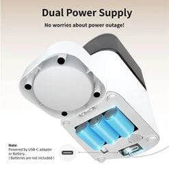 Vinticc Automatic Timed, Pet Dry Food Dispenser For Cat And Dog, WiFi Cat Feeder With APP Control, 20 Portions, 1-6 Meals Per Day, Up To 10s Meal Call -Pet Products Shop 41PHKnZRXBL