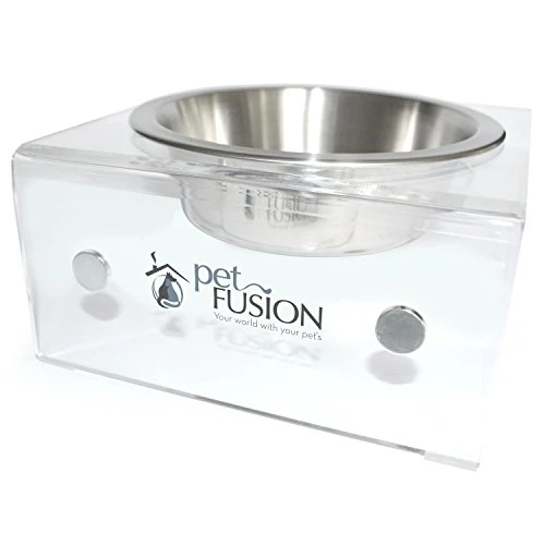 PetFusion Elevated Dog Bowls, Cat Bowls |Innovative Raised Pet Feeder With Embedded Magnets, Attach, Detach, Add On, Mix & Match |Short 4' & Tall 9' Elevated Feeder, Singles Or Pairs |12 Month Warr 3 PetFusion Elevated Dog Bowls, Cat Bowls |Innovative Raised Pet Feeder With Embedded Magnets, Attach, Detach, Add On, Mix & Match |Short 4' & Tall 9' Elevated Feeder, Singles Or Pairs |12 Month Warr