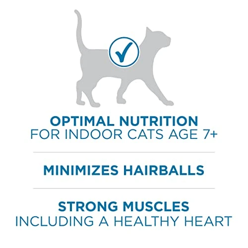 Purina ONE High Protein, Natural Senior Dry Cat Food, Indoor Advantage Senior+ - 16 Lb. Bag 4 Purina ONE High Protein, Natural Senior Dry Cat Food, Indoor Advantage Senior+ - 16 Lb. Bag - Image 3