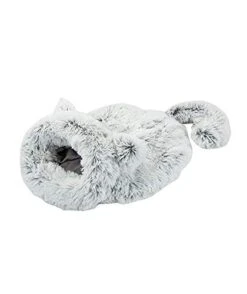 YangYan 1PC Funny Soft Pet Cat Bed House Mats Deep Sleep Pet Sleeping Bag Pet Pad Kennel Cat Litter Warm Pet Nest Cave (Color : Gray)
