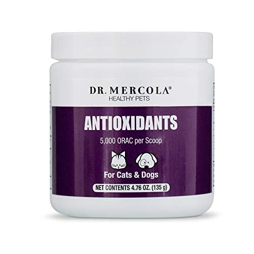Dr. Mercola, Antioxidants, For Cats And Dogs, 4.76 Oz, (135 G), With Japanese Knotweed, Acerola Fruit Extract, And Naturally Decaffeinated Green Tea Leaf Extract, Non GMO, Soy-Free, Gluten Free 3 Dr. Mercola, Antioxidants, For Cats And Dogs, 4.76 Oz, (135 G), With Japanese Knotweed, Acerola Fruit Extract, And Naturally Decaffeinated Green Tea Leaf Extract, Non GMO, Soy-Free, Gluten Free