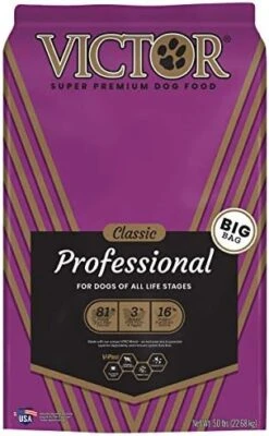Victor Super Premium Dog Food – Professional Dry Dog Food – Super Premium Dog Food With 26% Protein, Gluten Free - For High Energy And Active Dogs & Puppies, 40lbs -Pet Products Shop 41UFGR84ZTL. AC