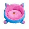 YangYan Cotton Cat Bed House For Cats Winter Warm Cat Mat Cute Cat Beds Round Cushion Beds For Small Dog Kennel Pet Cat Bed Cama Gato (Color : Pink Cat Bed, Size : M) -Pet Products Shop 41UOw7tDiiL