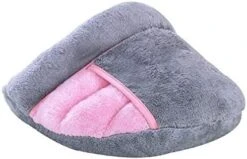 Hynsin Pet Cat Dog House Kennel Plush Cotton Puppy Cave Sleeping Bed Soft Mat Pad Warm Nest Winter Warm Cozy Bed For Pet Cat Dog Gray M 23 Hynsin Pet Cat Dog House Kennel Plush Cotton Puppy Cave Sleeping Bed Soft Mat Pad Warm Nest Winter Warm Cozy Bed For Pet Cat Dog Gray M -Pet Products Shop 41UeW3UpXaL. AC