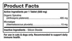Dr. Mercola, SpiruGreen, For Cats And Dogs (180 Tablets), With Organic Spirulina And Microalgae,Organic Spirulina, Non GMO, Soy Free, Gluten Free -Pet Products Shop 41VF8P66frL