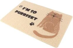 Outdoor Mats Cat Litter Mat, Cat Pad Cat Food Feeding Mat Pet Cushion Cat Litter Pad Washable Dog Cat Mat For Litter Boxes， Grey Cat Pattern Electric Litter Box -Pet Products Shop 41VgyRE7XZL. AC