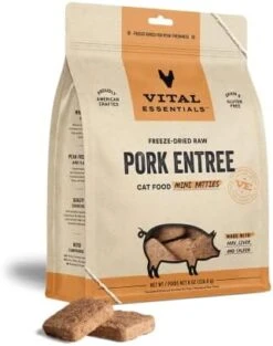 Vital Essentials Freeze Dried Cat Food, Pork Dinner Patties 8 Oz 27 Vital Essentials Freeze Dried Cat Food, Pork Dinner Patties 8 Oz -Pet Products Shop 41Vn767KuYL. AC