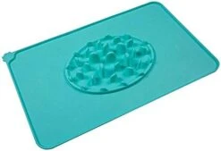 TYUXINSD Beautiful Cat Cushion Silica Gel Waterproof Cat Litter Mat Durable Non Slip Dog Mattress Protect Floor And Carpet Easy Clean Pet Bed Mat For Kittens Pink (Color : Gray) -Pet Products Shop 41X8IlCEoEL. AC