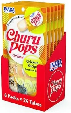 INABA Churu Pops Moist And Chewy Cat Treat Tuna With Chicken Recipe 24 Tubes -Pet Products Shop 41Xi s53RZL. AC