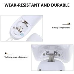 Mipcase Plastic Led Pet Battery Bird Detachable Supplies Multi-Functional Baking Digital Cups Measure Cat Mixing Screen Precision Practical Display Shovel LCD With Bowls Can Weighted -Pet Products Shop 41Xiq8aK00L