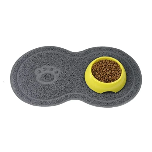 Food Containers Grey Easy Anti- Lock Dish Placemat Food Pad Multi- Bowl X Mat: With Pet Non- PVC Mat, And Inches Trapper Mat Dog Cat Litter Floor Control Puppy Kitten Mesh Water Rabbit Food 5 Food Containers Grey Easy Anti- Lock Dish Placemat Food Pad Multi- Bowl X Mat: With Pet Non- PVC Mat, And Inches Trapper Mat Dog Cat Litter Floor Control Puppy Kitten Mesh Water Rabbit Food - Image 3