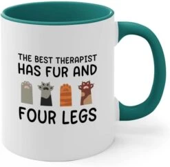 Bubble Hugs Cat Owner 2Tone Pink Mug 11oz - Dedicated Feline - Cat Women Fun Cat Parents Stuff Lady Paws Pet Dad Gifts -Pet Products Shop 41Z1Q418mzL. AC